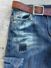 Load image into Gallery viewer, Faded cargo jeans 36-32
