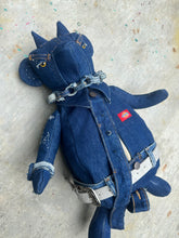 Load image into Gallery viewer, 1 of 1 denim bear shoulder bag
