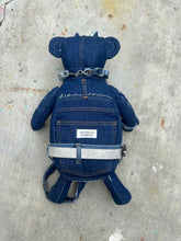 Load image into Gallery viewer, 1 of 1 denim bear shoulder bag
